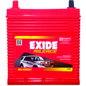Exide -MILEAGE-ML40RBH
