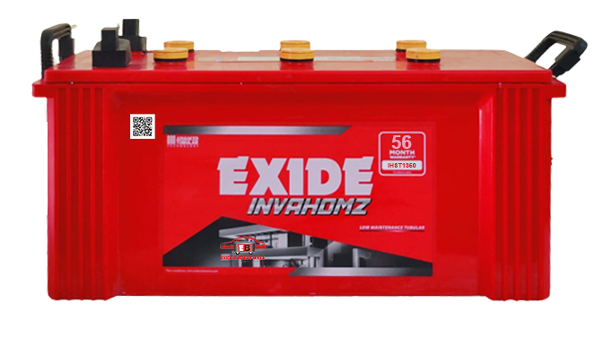 EXIDE-INVAHOMZ IHST1350-  Tubular Battery